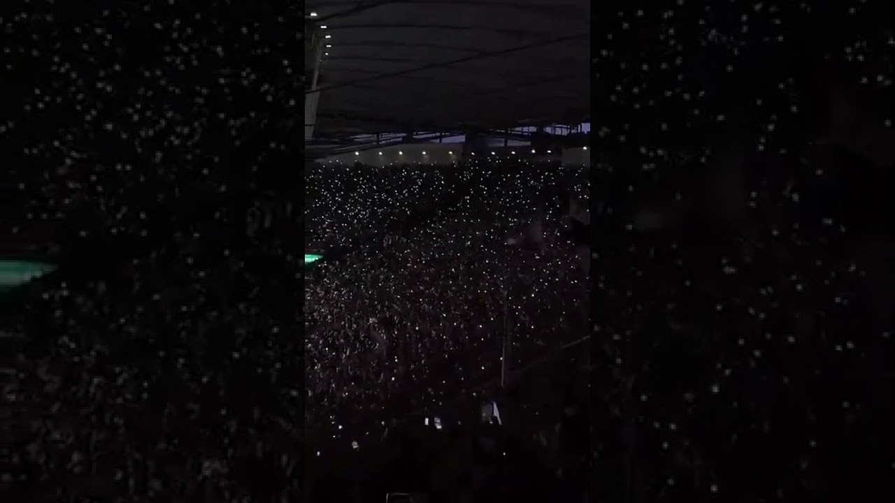 Torcida do Vasco cantando e dando show no Maracan&atilde;