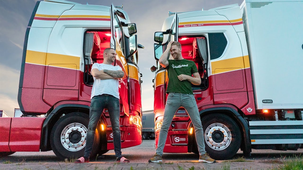 Lossen in het zonnige zuiden en met de Scania overnachten in Kesteren!