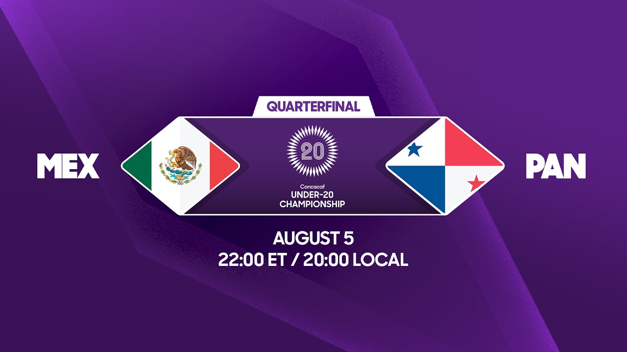 Mexico vs Panama | 2026 Concacaf Under-20 Championship