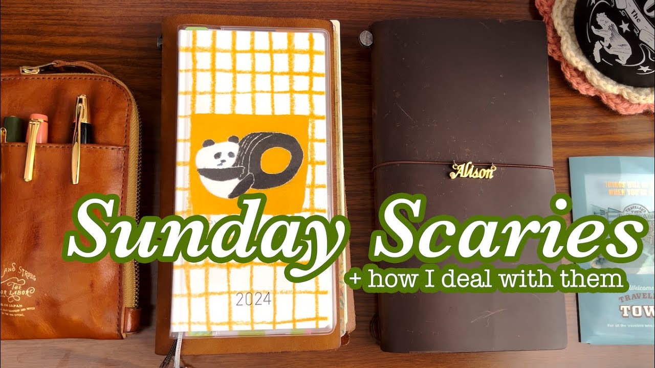 How I use my hobonichi weeks to navigate the Sunday Scaries as someone with ADHD