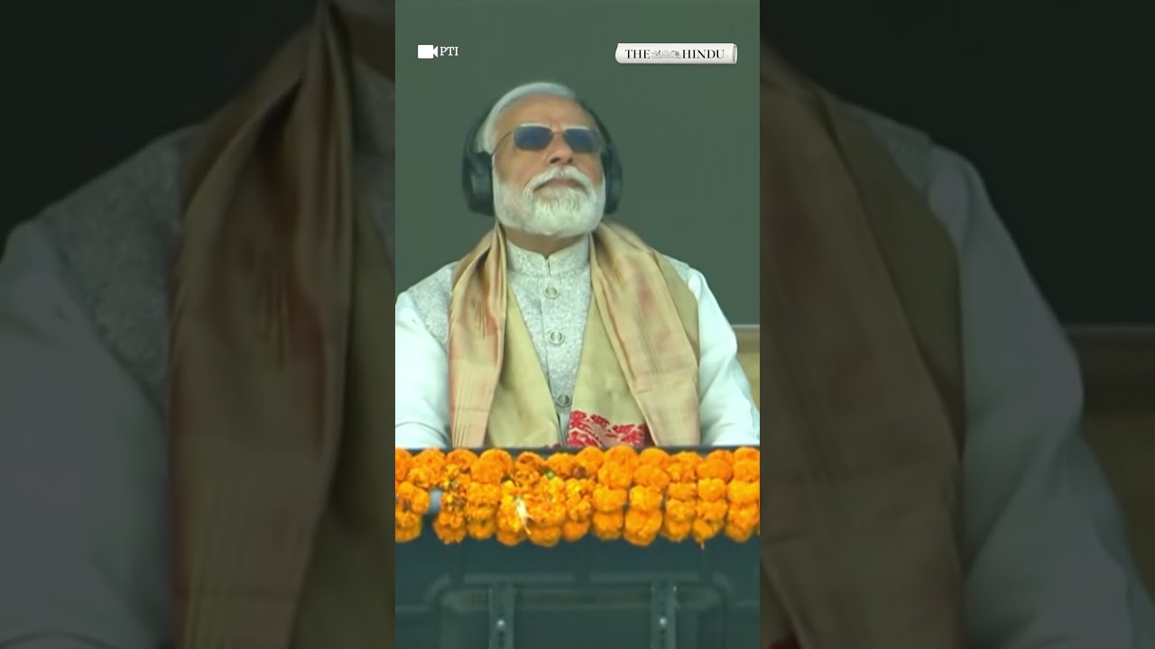 PM Modi witnesses special IAF air show at emergency landing facility in Assam's Dibrugarh district