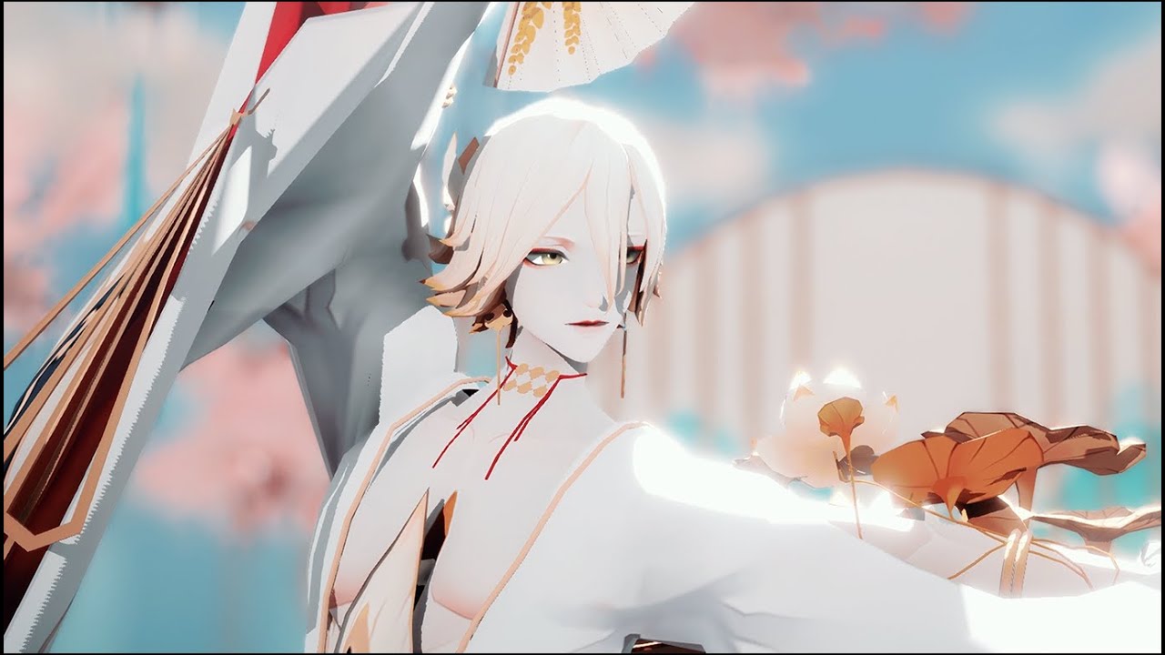 【Onmyoji MMD】 帝釈天 - 花月成双