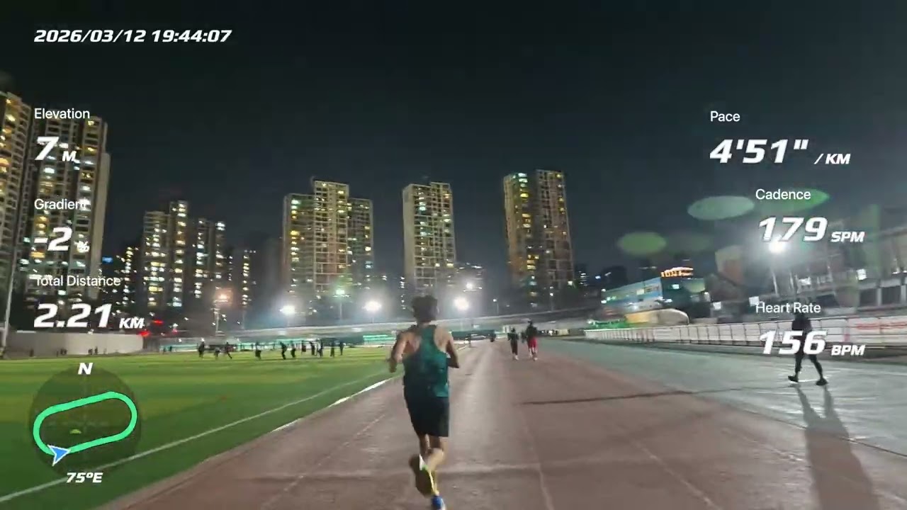 2026.03.12 목요일 서울 Thursday Seoul, 6km, 4:48/km, 28min