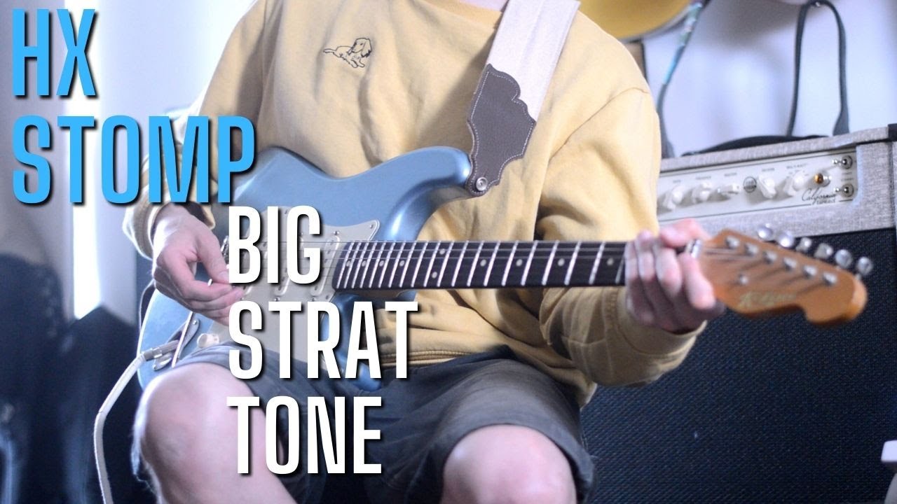 Line 6 HX Stomp - I Love this Strat Tone