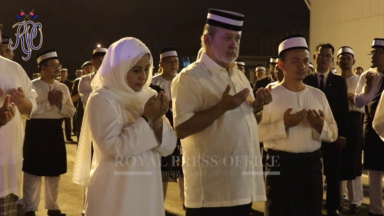 JENAZAH BONDA DYMM SULTAN JOHOR SELAMAT TIBA