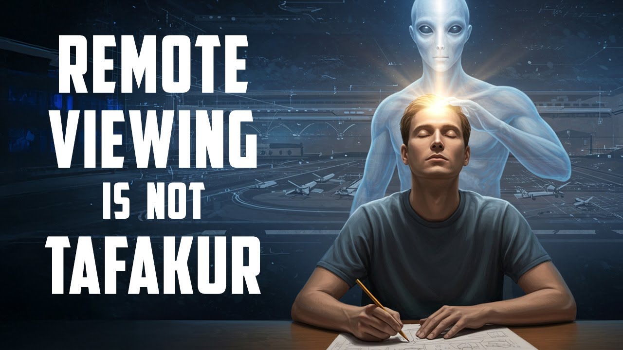 Difference Between Remote Viewing and Sufi Meditation (Tafakur)