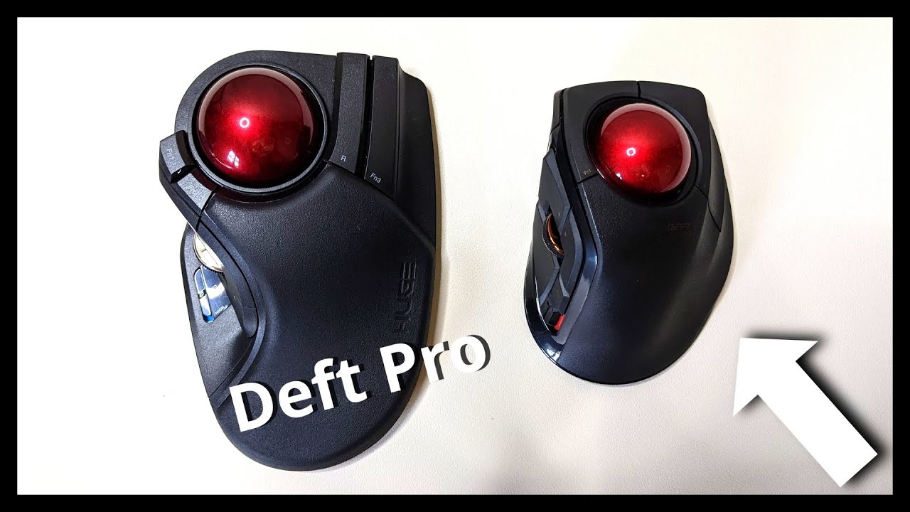 Elecom Deft Pro: компактный трекбол с управлением пальцами (с Elecom Huge)