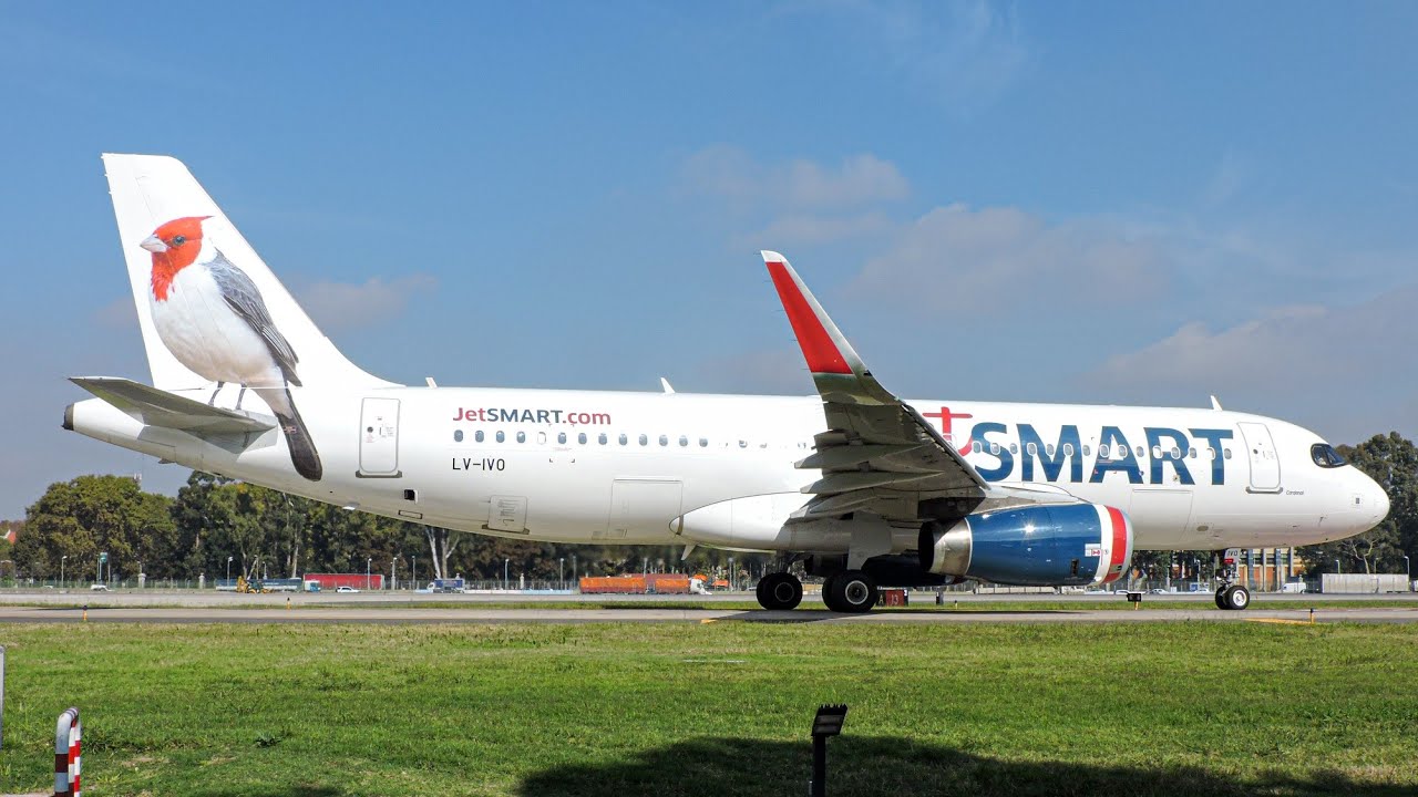 🔴🔴Airbus A320-232 LV-IVO: JetSmart Argentina 