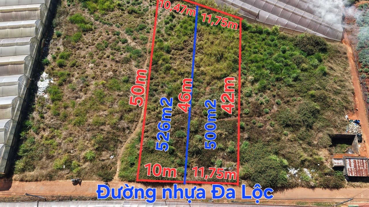 500m2 2,5 tỉ xã Xuân Thọ, Đà Lạt. Đất bằng phẳng 1 băng rất đẹp, view đồi thông thoáng đẹp