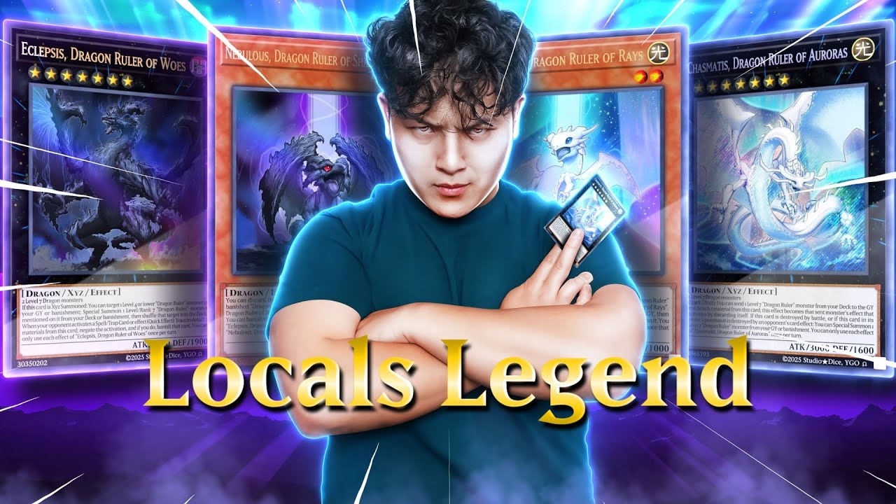 FULL POWER DRAGONS! - TESTING NEW DRAGON RULER DECK AT OTS - Yu-Gi-Oh Locals Legend Live Duels!