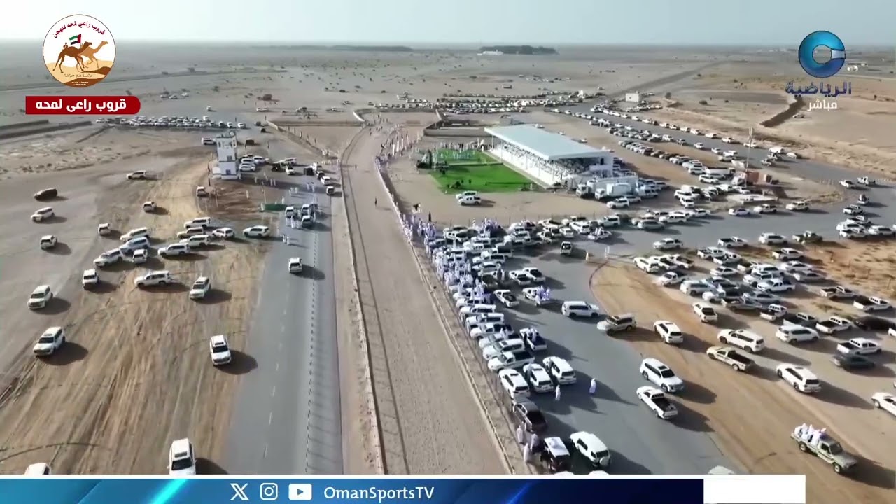الشوط 2 (السيف الفضي بكار انتاج )(ظبيه) لـ محمد بن سالم الوهيبي 2:07:52( مهرجان الابيض للهجن 2025 )