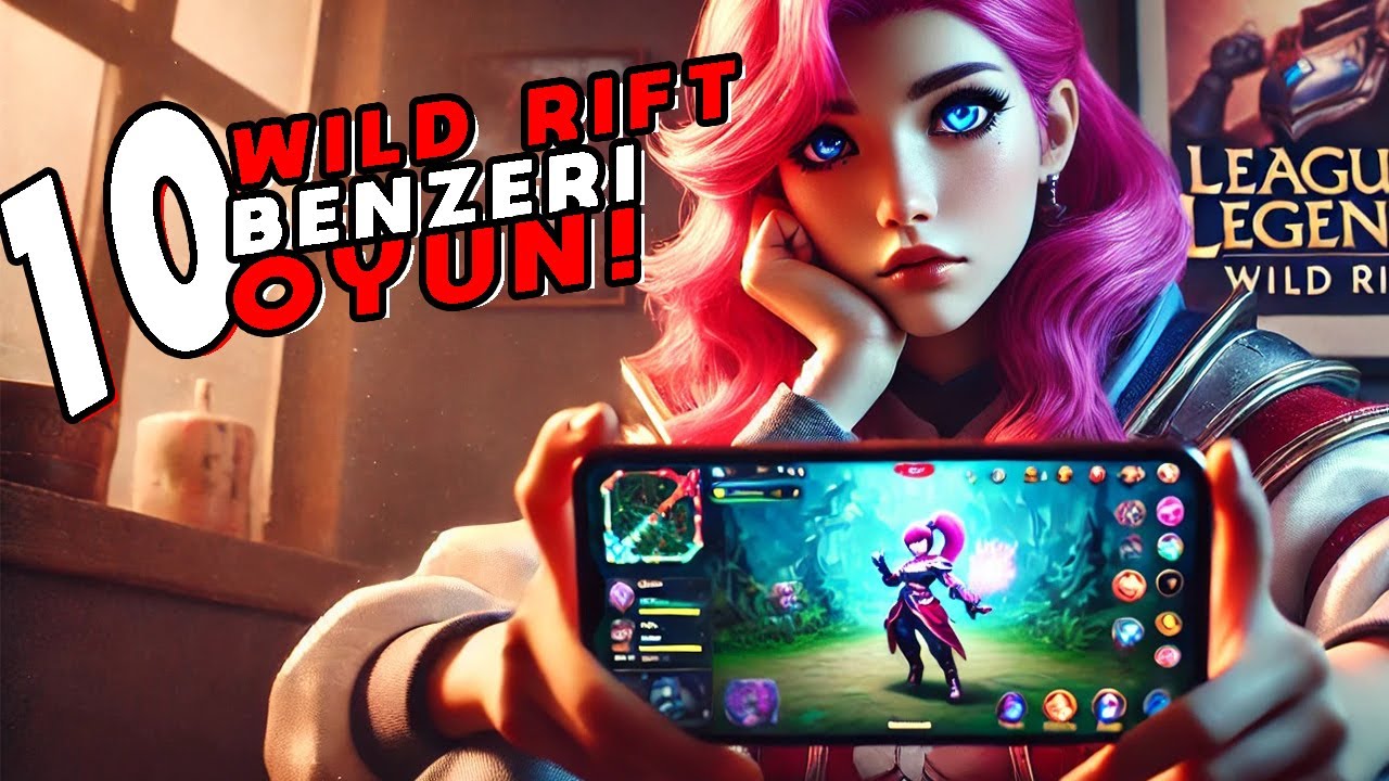 LOL WILD RIFT'E SAPLAYAN EN İYİ 10 MOBİL MOBA OYUN! (GER&Ccedil;EKTEN!)