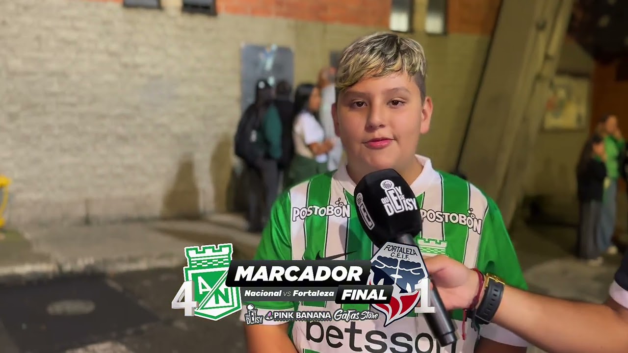 Nacional 4-1 Fortaleza Reacciones | LigaBetPlay Dimayor 2026-1 | Fecha 6