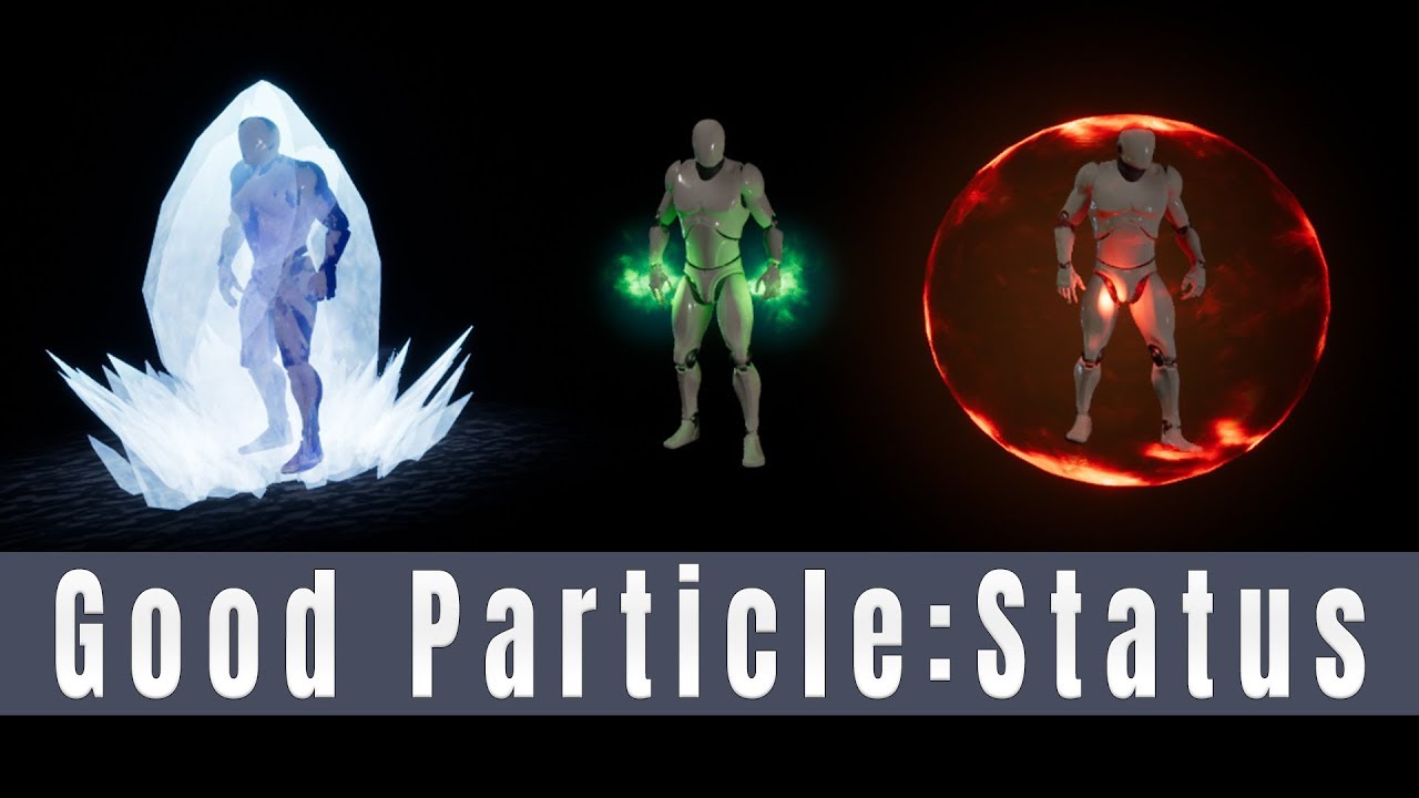 Good FX : Status | Unreal engine 4 | UE4 | Marketplace | FX | #04