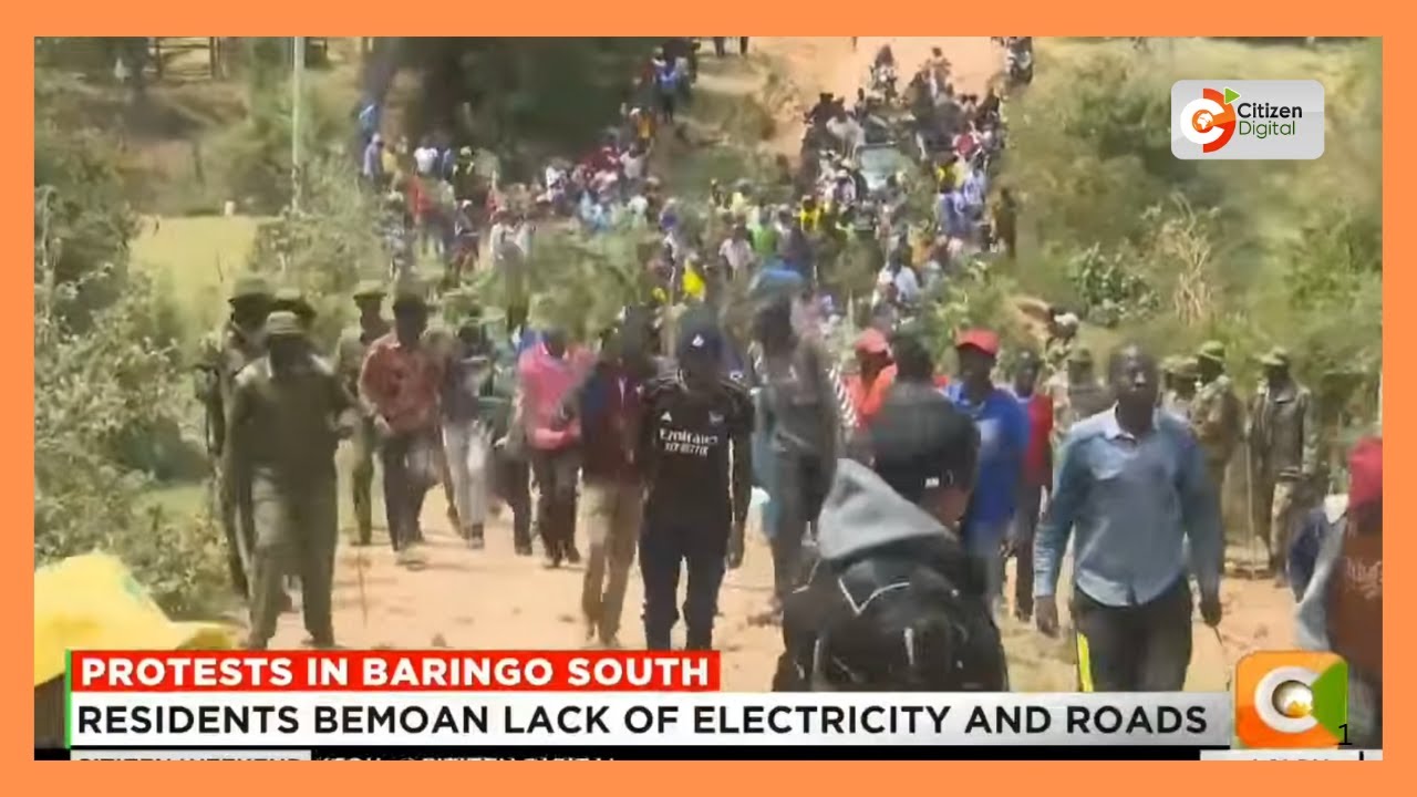 Residents of Lomaiywe in Mochongoi protest over neglect