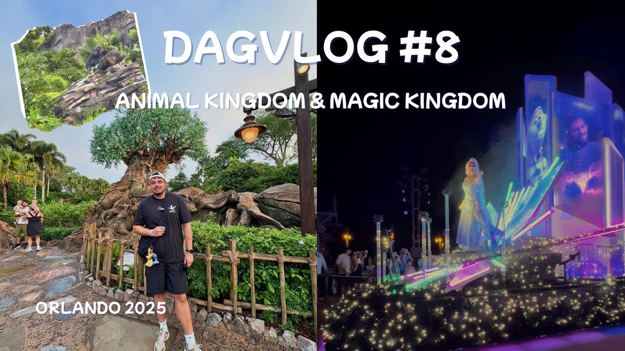 Dagvlog #8 Family of the Day op Kilimanjaro Safari's & Starlight Parade + Fireworks in Magic Kingdom