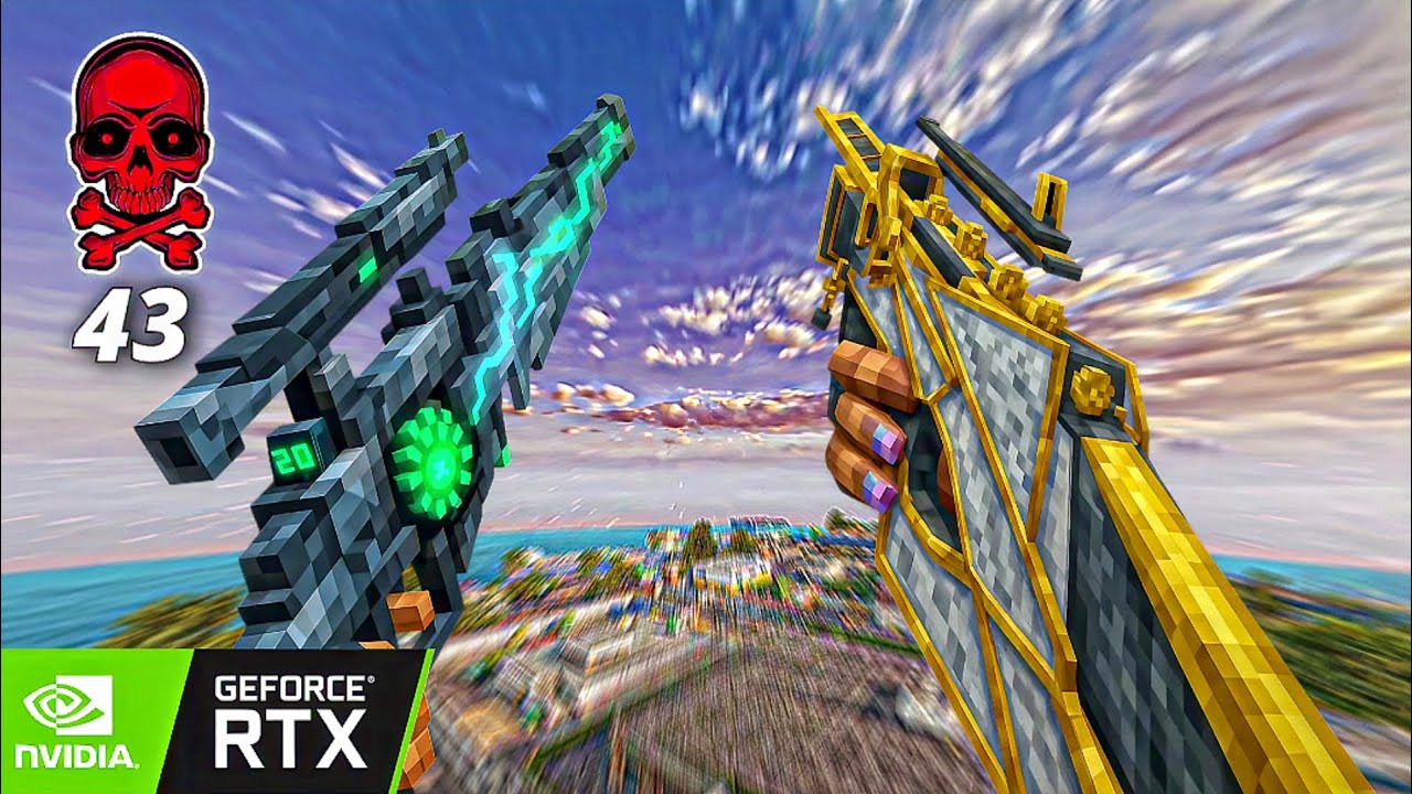 BLOODSTRIKE - MINECRAFT SKINS KAR98 NETHERFLAME + P90 EMPYREAN !! MAX GRAPHICS RTX 4060