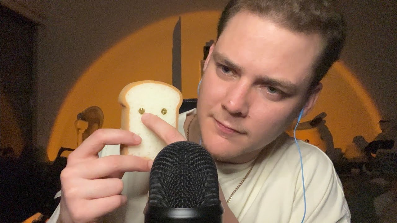 ASMR | bread sponge triggers 🧽 🍞