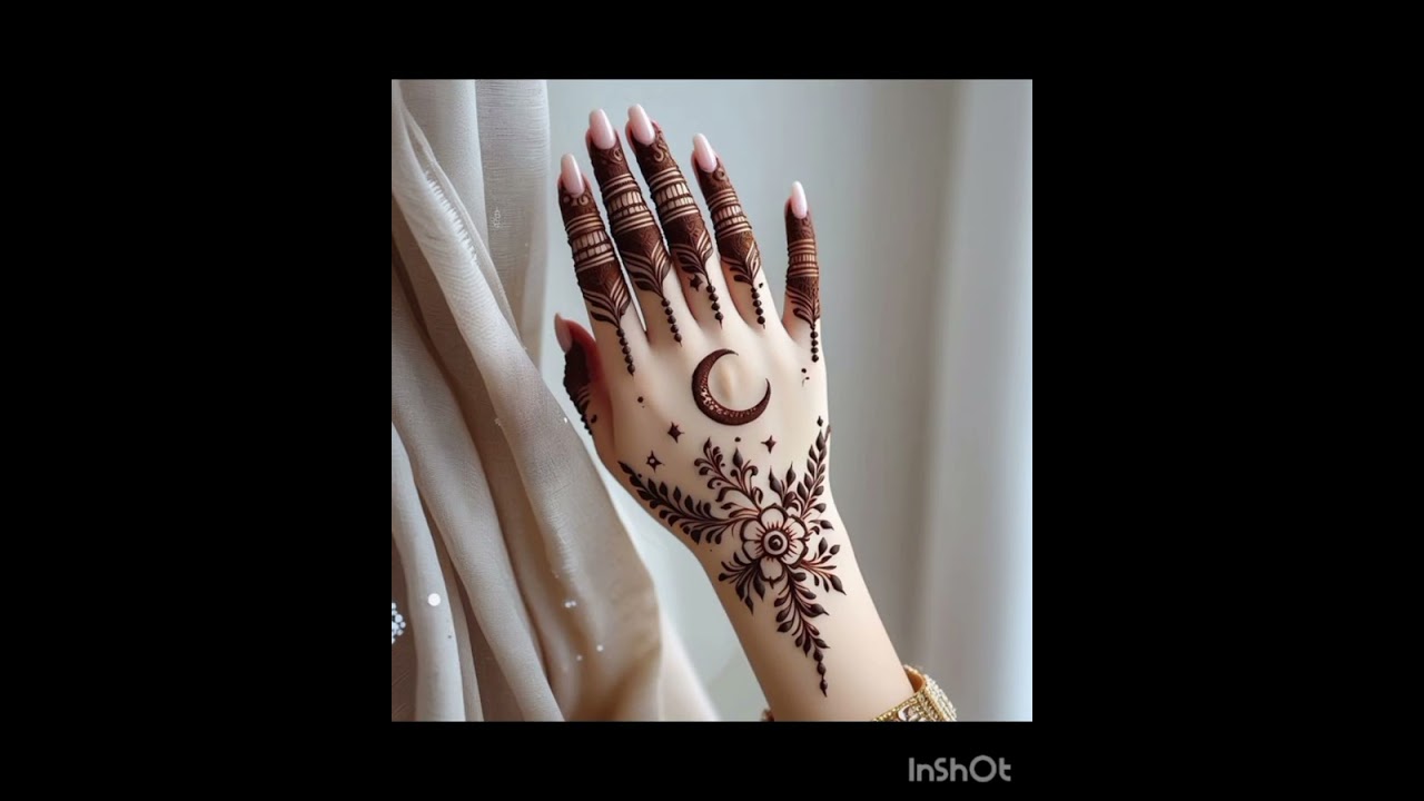 New Ramadan Mehndi Design 2026/Eid Mehndi Design 2026/Moon Mehndi Design/Chand raat eid mehndi desig