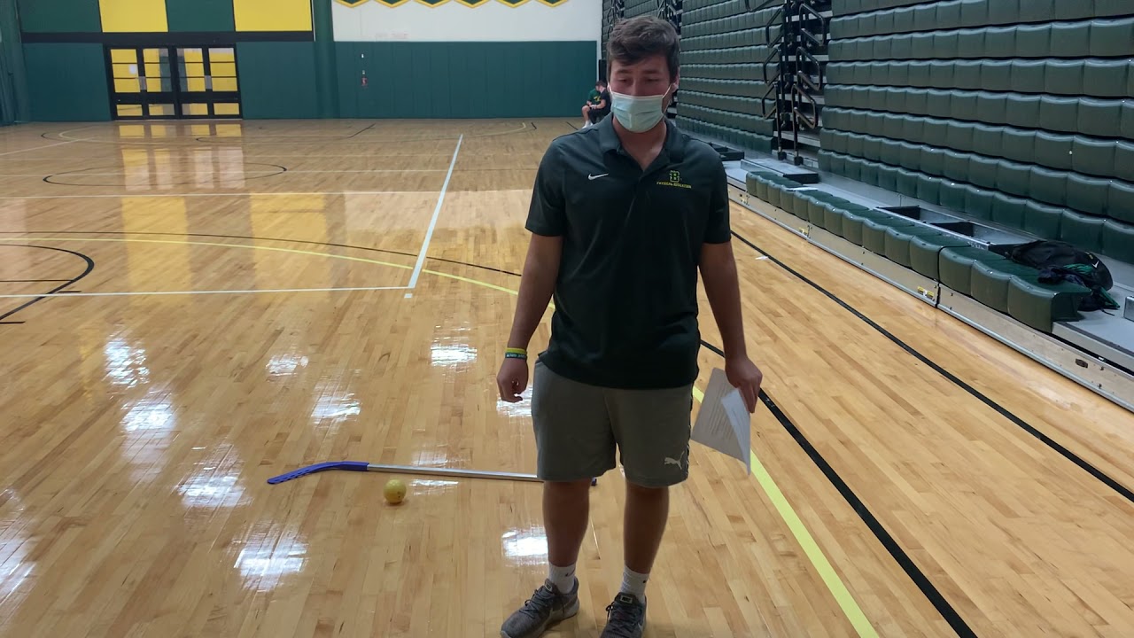 Floor Hockey Lesson (Shooting)