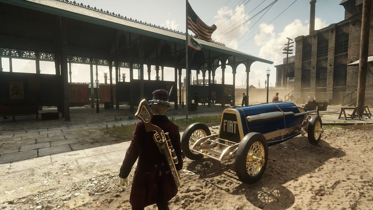 RDR2 CAR Mod 1923 Fiat Mefistofele