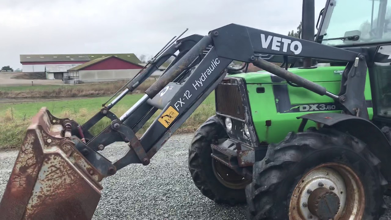 K&oslash;b Deutz DX 3.60 med Veto frontl&aelig;sser p&aring; Klaravik.dk