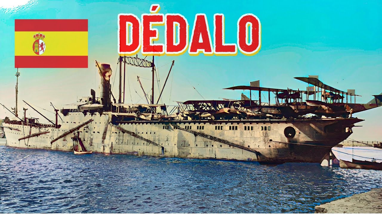 El portaaviones español 「Dédalo 1922」