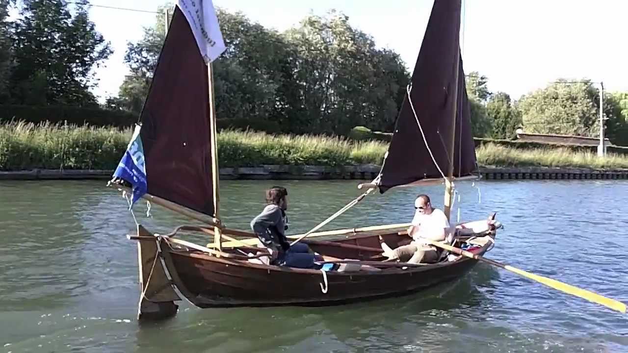 Rowing and sailing in the French Canals