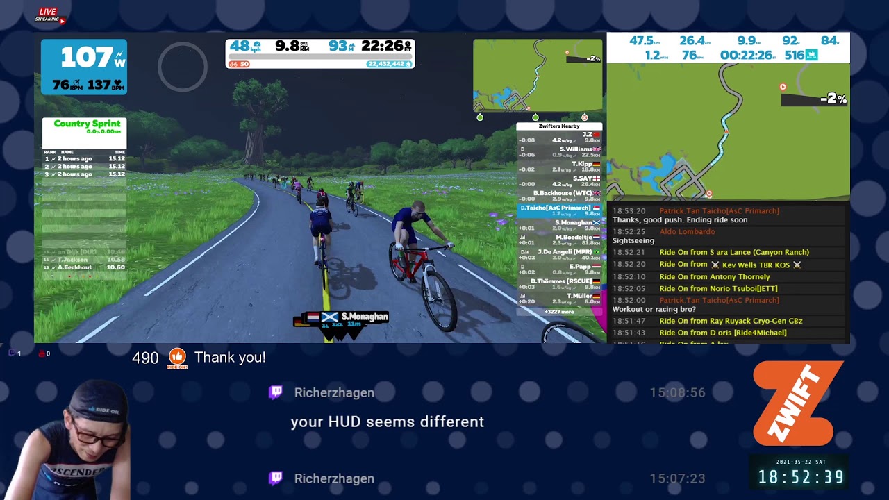 Zwift Yumezi - Makuri Island Rides