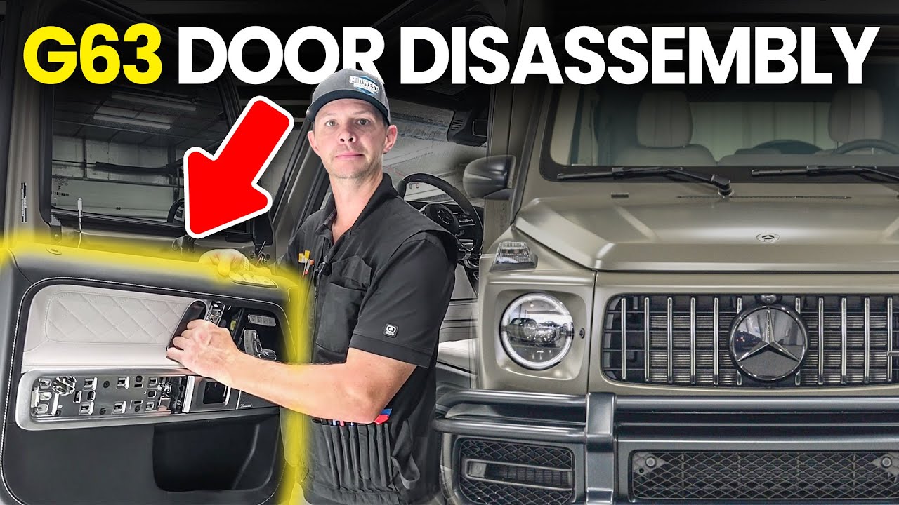 G63 Door Panel/mirror/handle Removal
