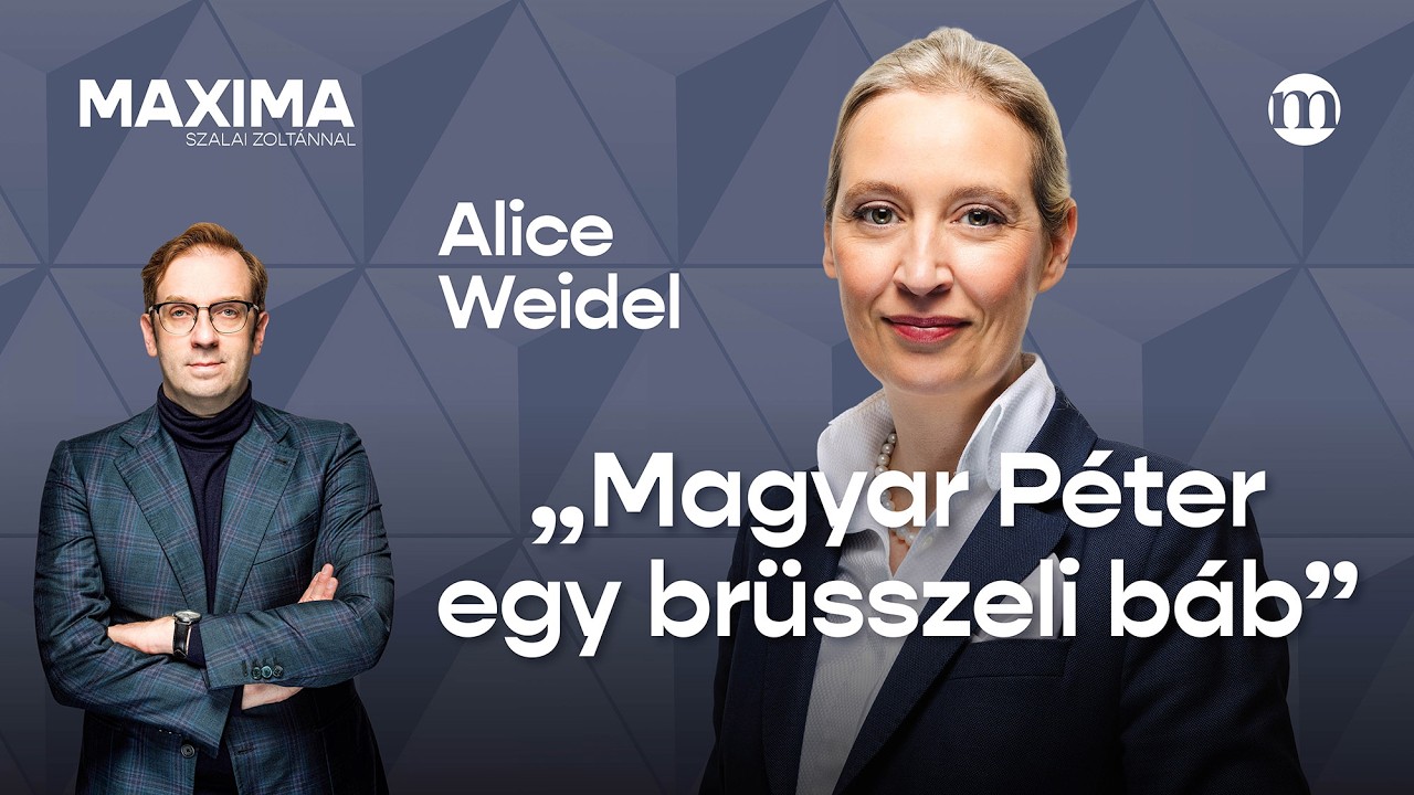 „Orbán Viktor az egyetlen garanciája, hogy Ukrajna ne jusson be az EU-ba” - MAXIMA Alice Weidellel