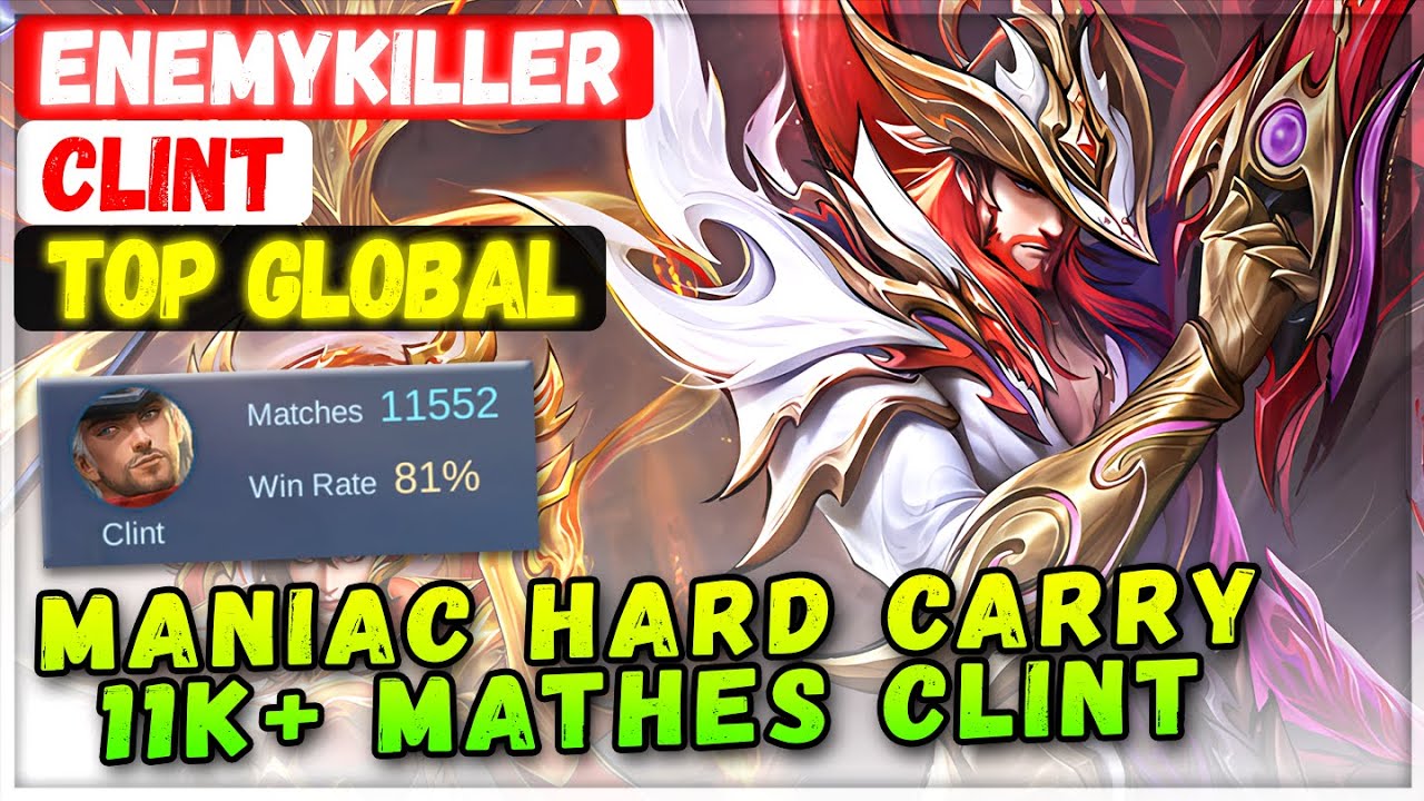 Maniac Hard Carry Enemykiller 11K+ Mathes Clint [ Top Global Clint ] Simo Häyhä AKA Enemykiller