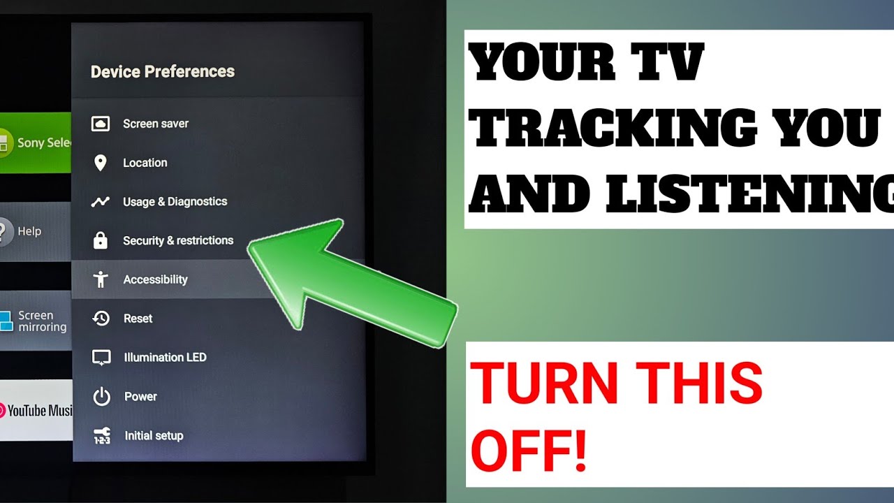 Your SMART TV Tracking You and Listening. TURN THIS OFF NOW!