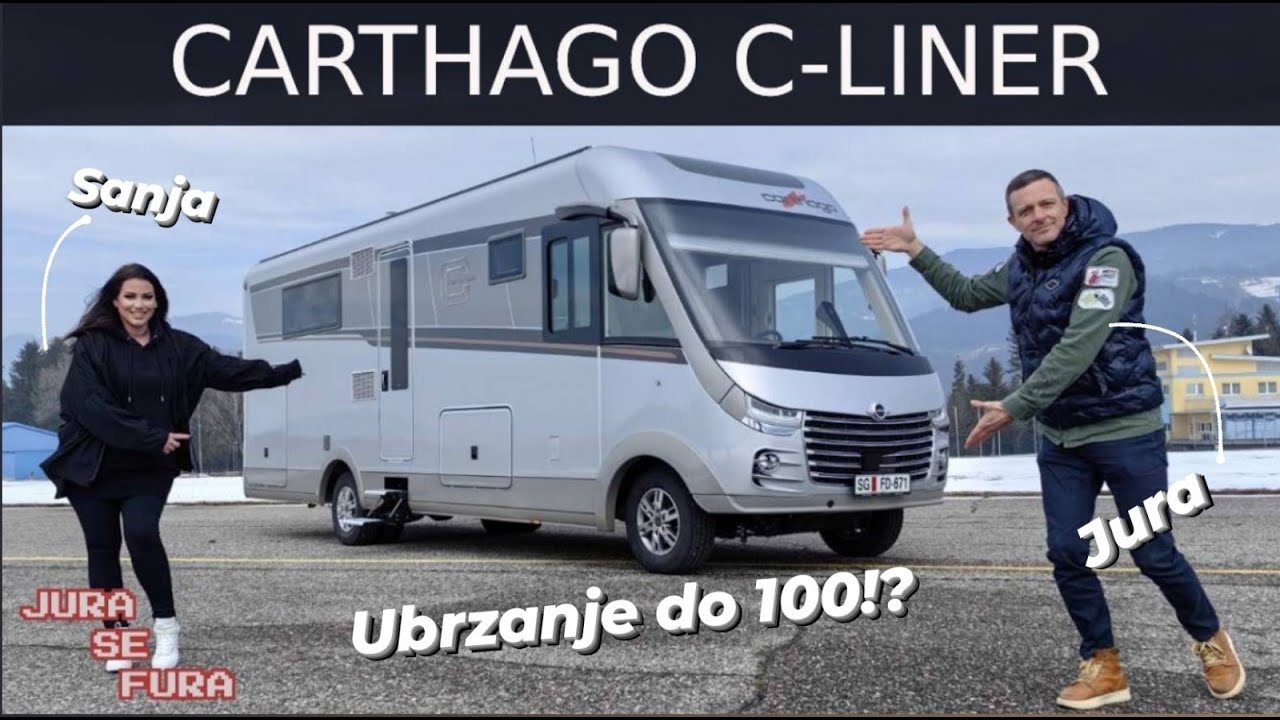 Dvosoban stan na kotačima! - Carthago C-liner - Jura se fura