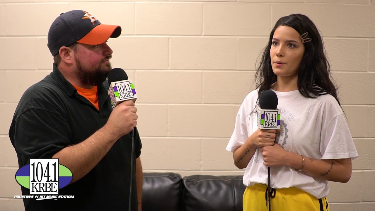 Halsey talks being on tour, The Astros, and her favorite Halloween movie