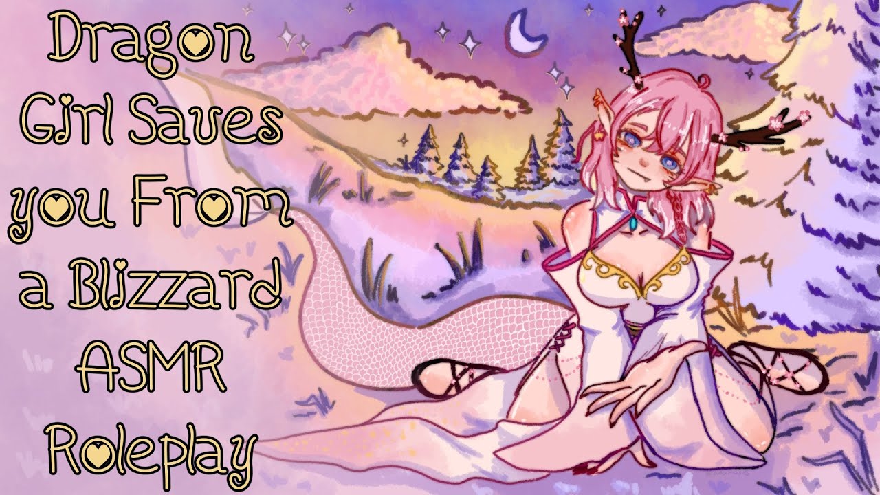 [ASMR] Dragon Girl Saves you From a Blizzard ❄️