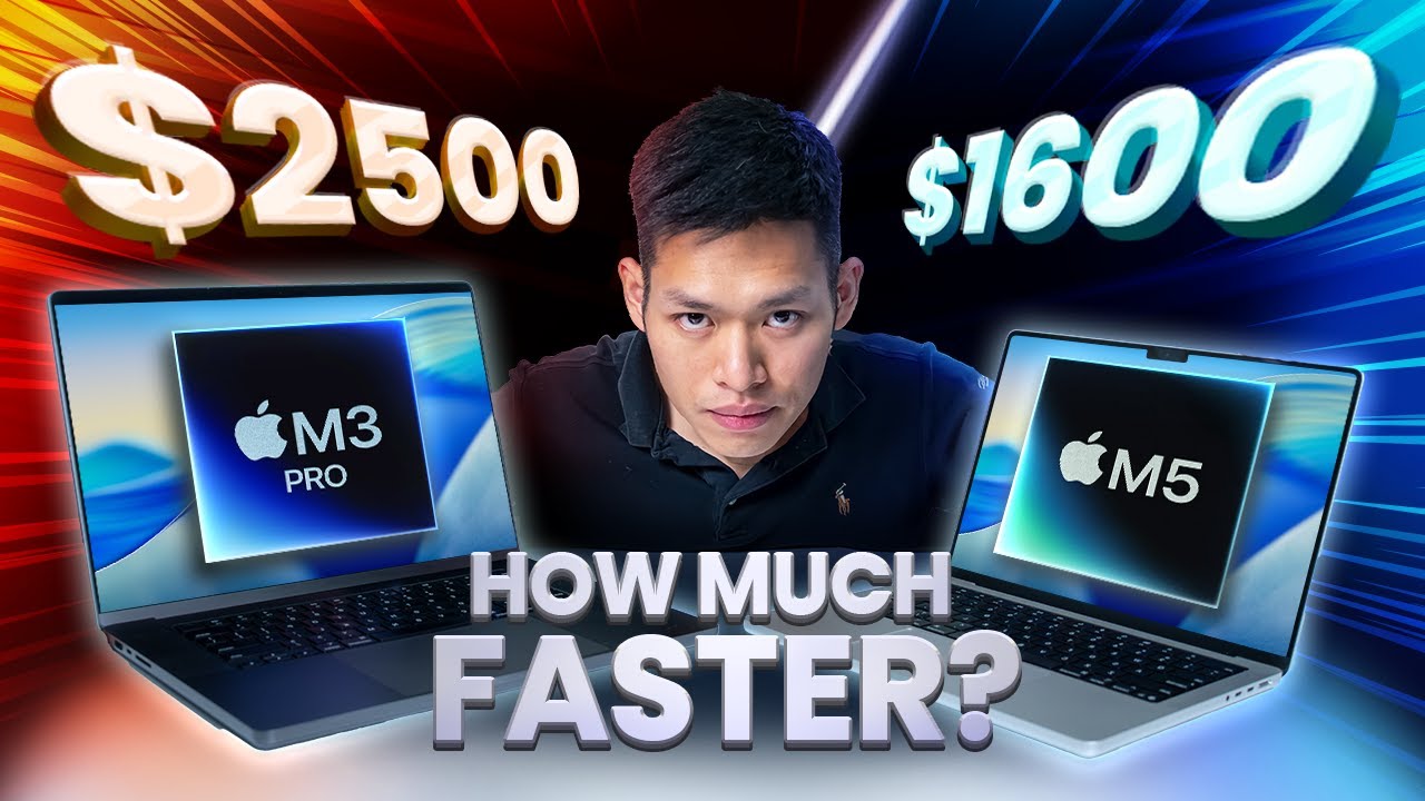 M5 против M3 Pro: почему производительность одинакова?