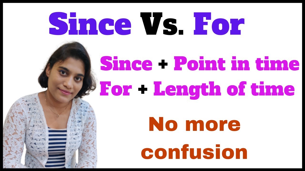 For and Since | For Since Conversation | Use of since and for in english grammar 🔥🔥