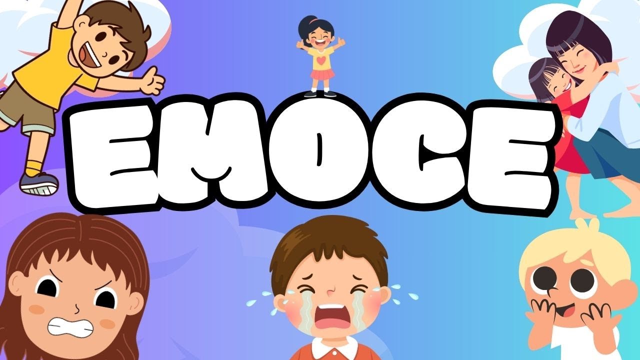EMOCE pro děti 😘 | Pozn&aacute;v&aacute;me pocity | Emočn&iacute; inteligence | Z&aacute;bavn&eacute; naučn&eacute; video pro děti 🤩