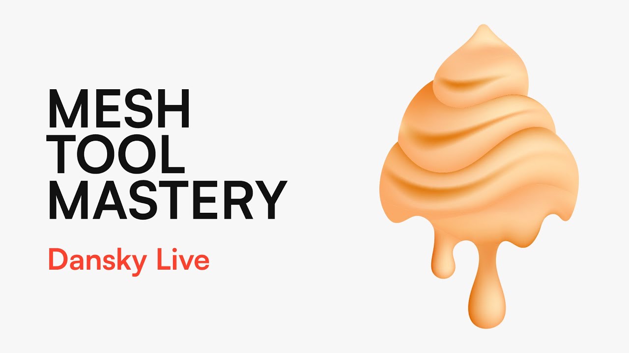 Master the Mesh Tool in Adobe Illustrator - Dansky Live
