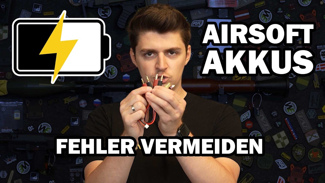 Der ultimative Akku-Guide f&uuml;r Airsoft! 🔥 Was du WISSEN MUSST!