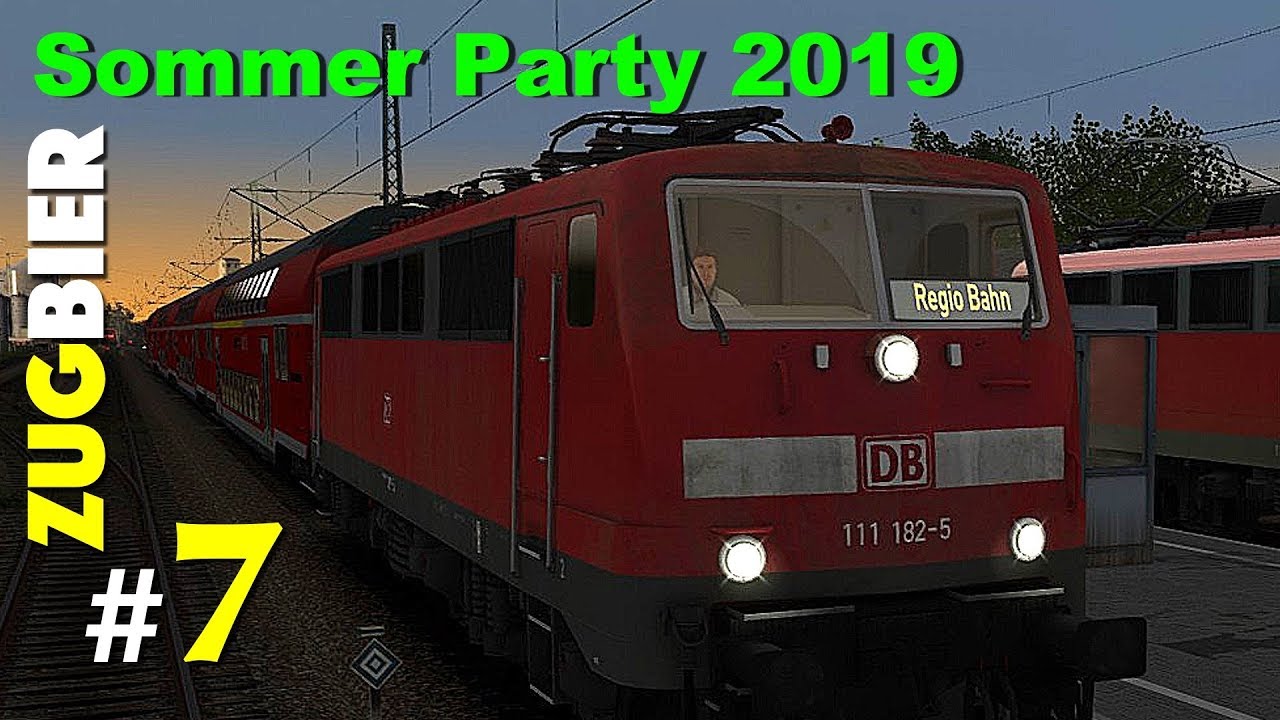 #ZugBier Sommerparty 2019 | Teil 7 | VR BR 111 nach Bremen