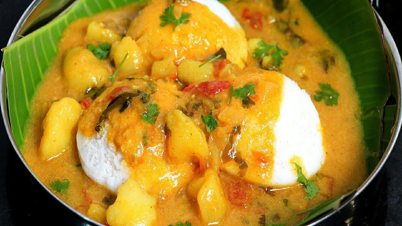 இட்லி குருமா இப்படி செய்ங்க சாப்பிட்டுகிட்டே இருப்பாங்க👌😋 | Idli Kurma Recipe in Tamil | Idly Kuruma