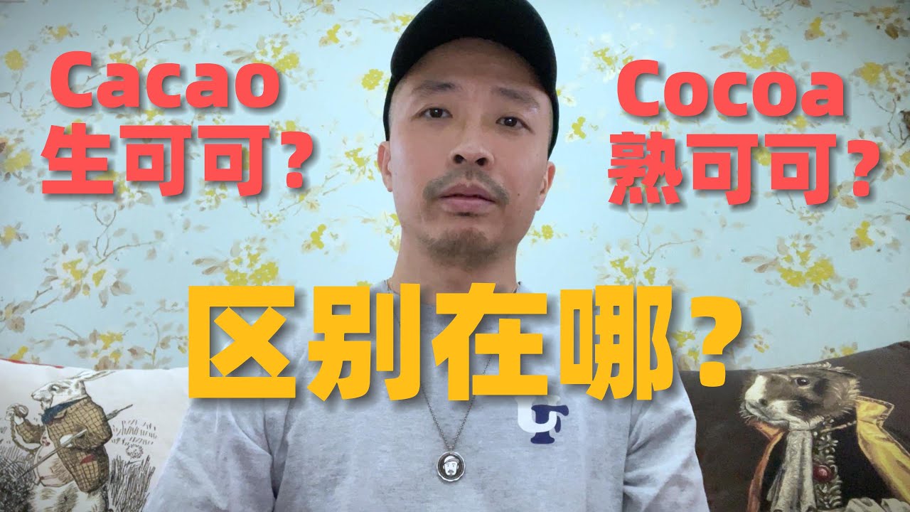 生可可和熟可可究竟是啥？cacao和cocoa究竟有啥区别？