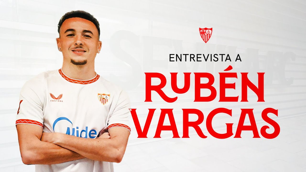 La primera entrevista a Rubén Vargas como sevillista