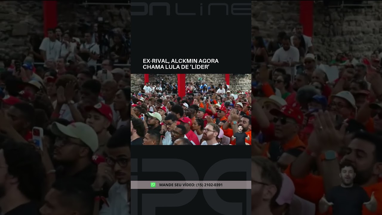 Alckmin calls Lula a leader during the PT's anniversary celebration. #Lula #PT #Bolsonaro #Alckmi...