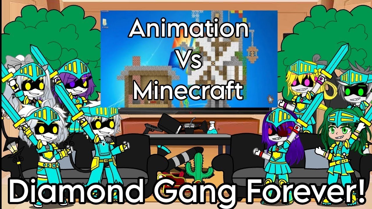Murders Drones Character React To Animation vs Minecraft @alanbecker And Plunger Thor (Thankfor30k😁)