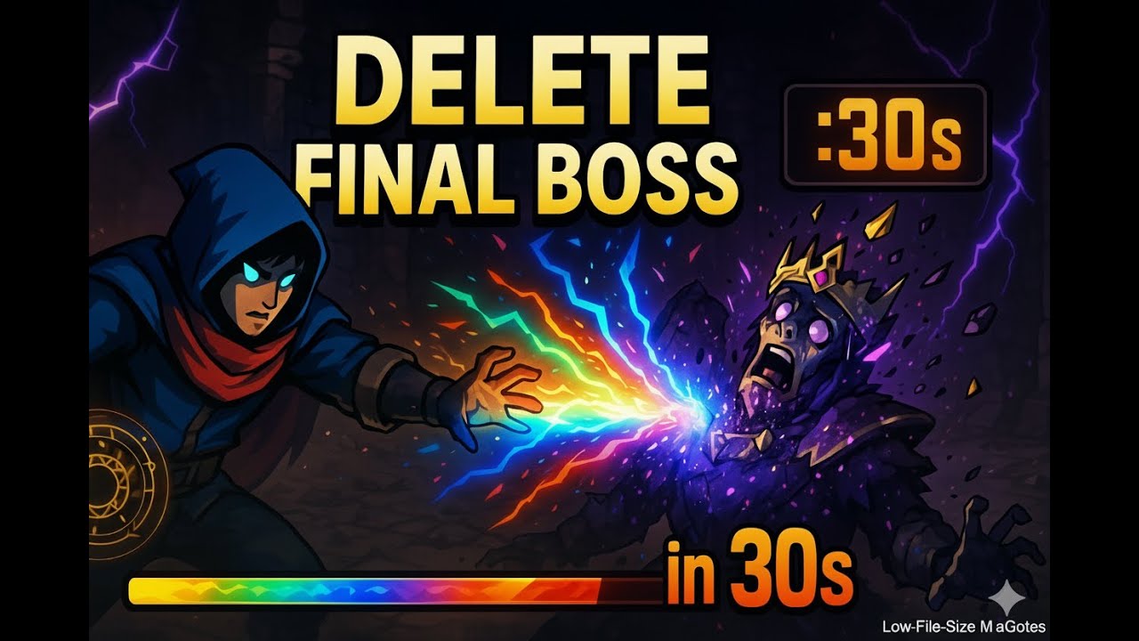 i DELETE final boss DEAD MAGE in 30s | Wizard of Legend 2