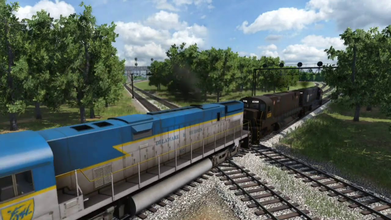 Transport Fever 2 | Railfanning the NYHT Riverside Route
