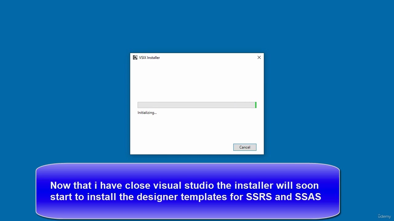 16. Установите шаблоны SSDT Designer.